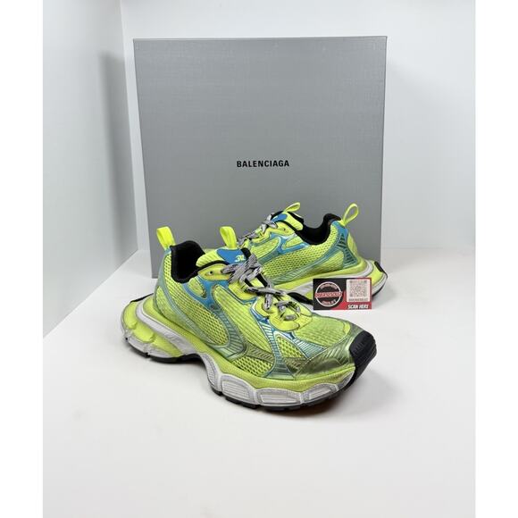 Size 45EU/12US - Balenciaga 3XL Distressed Fluo Yellow main image 4